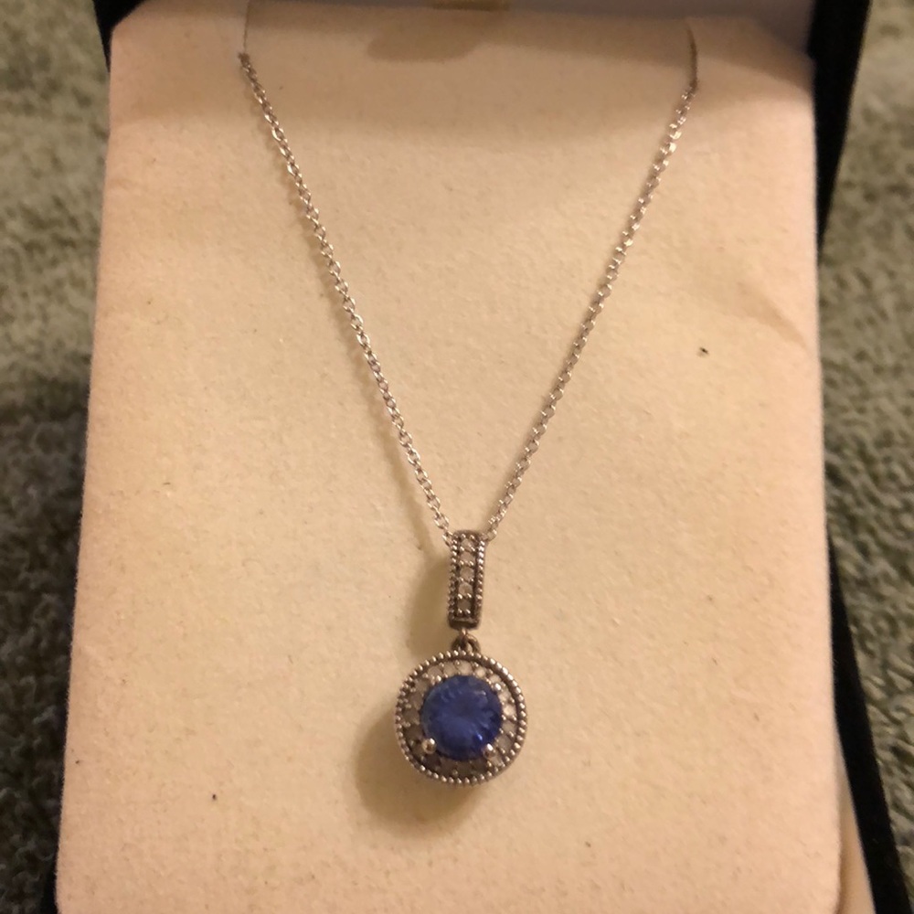 Tanzanite necklace